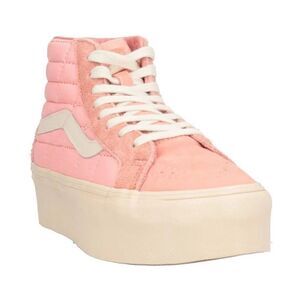 JFG x Vans Sk8 Hi-Reissue Platform LX Coral Almond NWT NWOB Pink Cream Sz 12